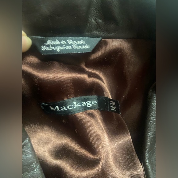 Mackage leather trench - Picture 9 of 10